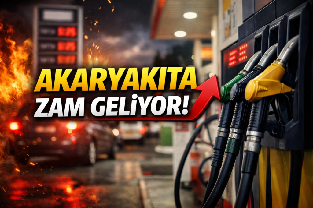Araç sahiplerine kötü haber! Akaryakıta büyük zam geliyor 1 Akaryakıta Zam Beklentisi