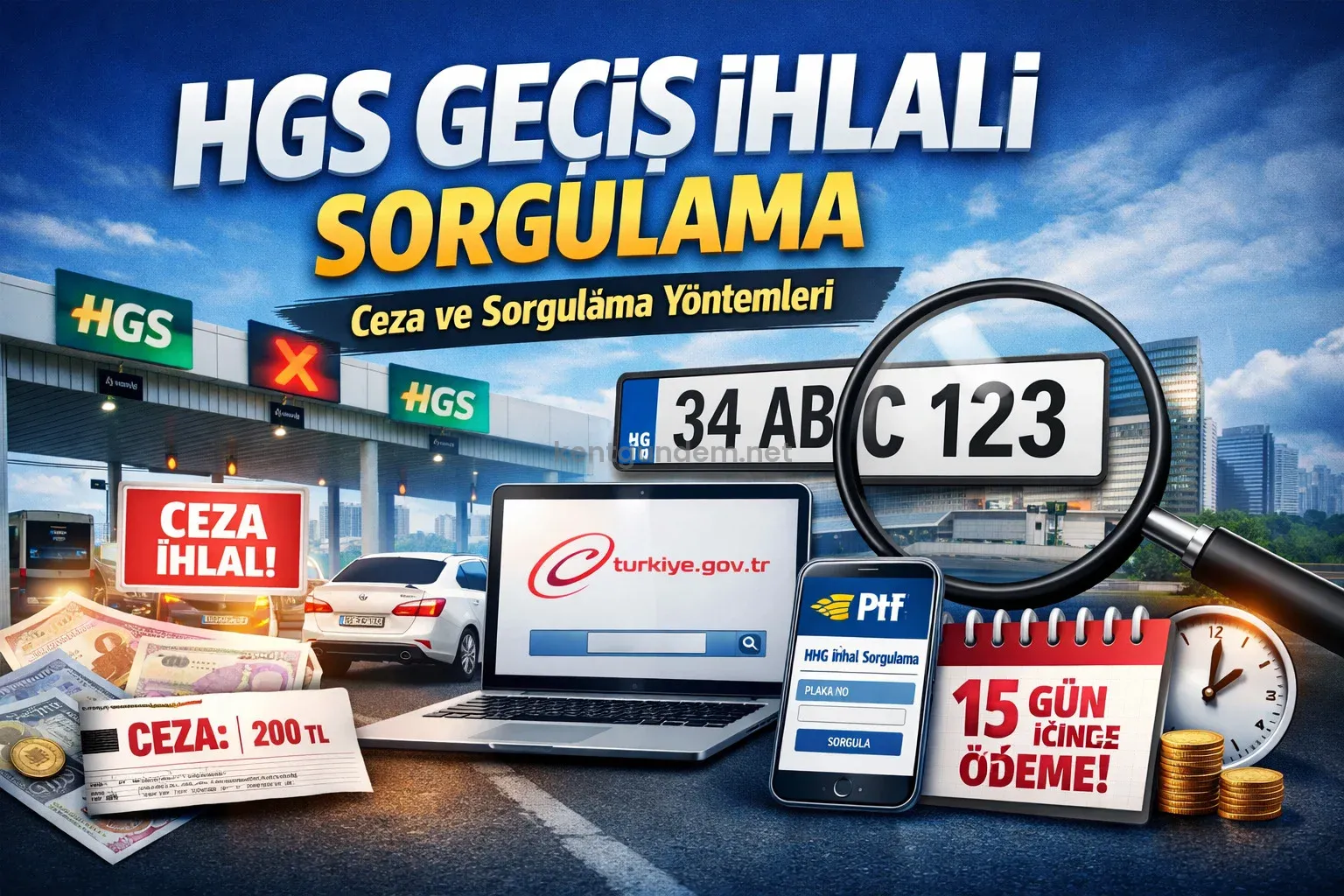 Türkiye genelinde otoyol ve köprü geçişlerinde yaygın olarak kullanılan Hızlı