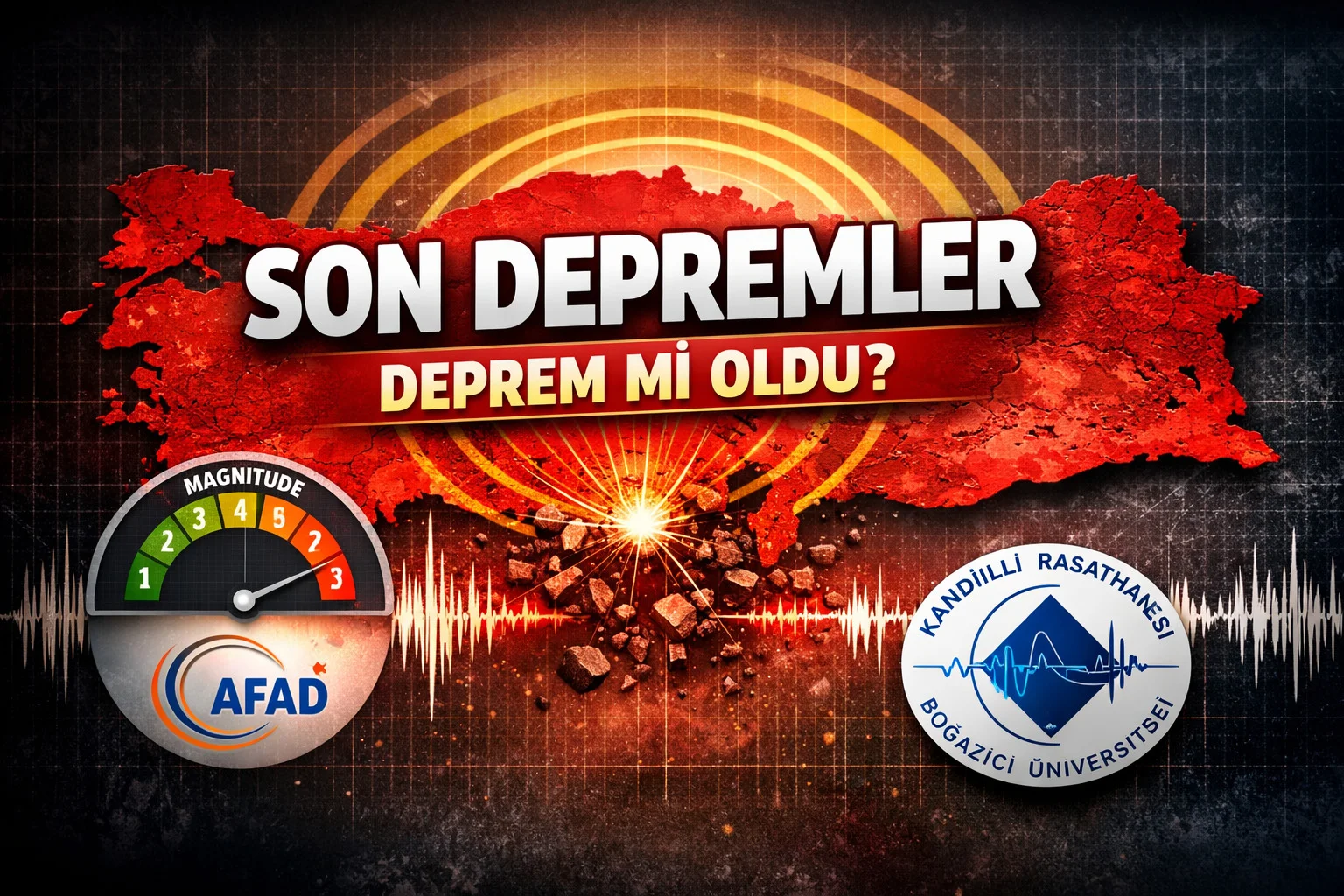 Malatya Battalgazi’de peş peşe meydana gelen 3.9 ve 4.4 büyüklüğündeki
