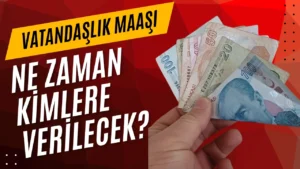 Vatandaşlık Maaşı Ne Zaman Verilecek? Kimler Yararlanabilecek? Türkiye’de son yıllarda