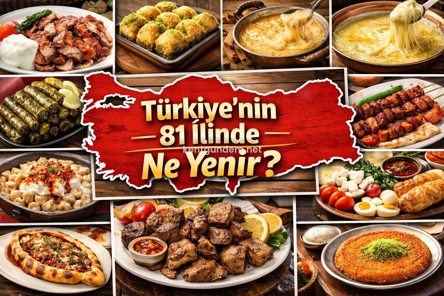 Türkiye’nin 81 İlinde Ne Yenir? İşte Şehir Şehir Meşhur Lezzetler