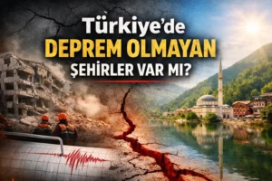Türkiye, aktif fay hatları üzerinde yer alan bir deprem ülkesi
