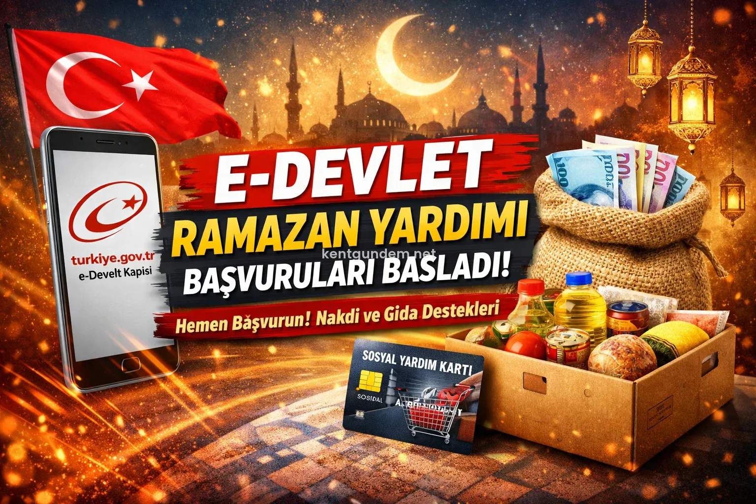 E-Devlet Ramazan Yardımı Başvuruları Başladı! 2026 Ramazan Yardımı Nasıl Alınır,