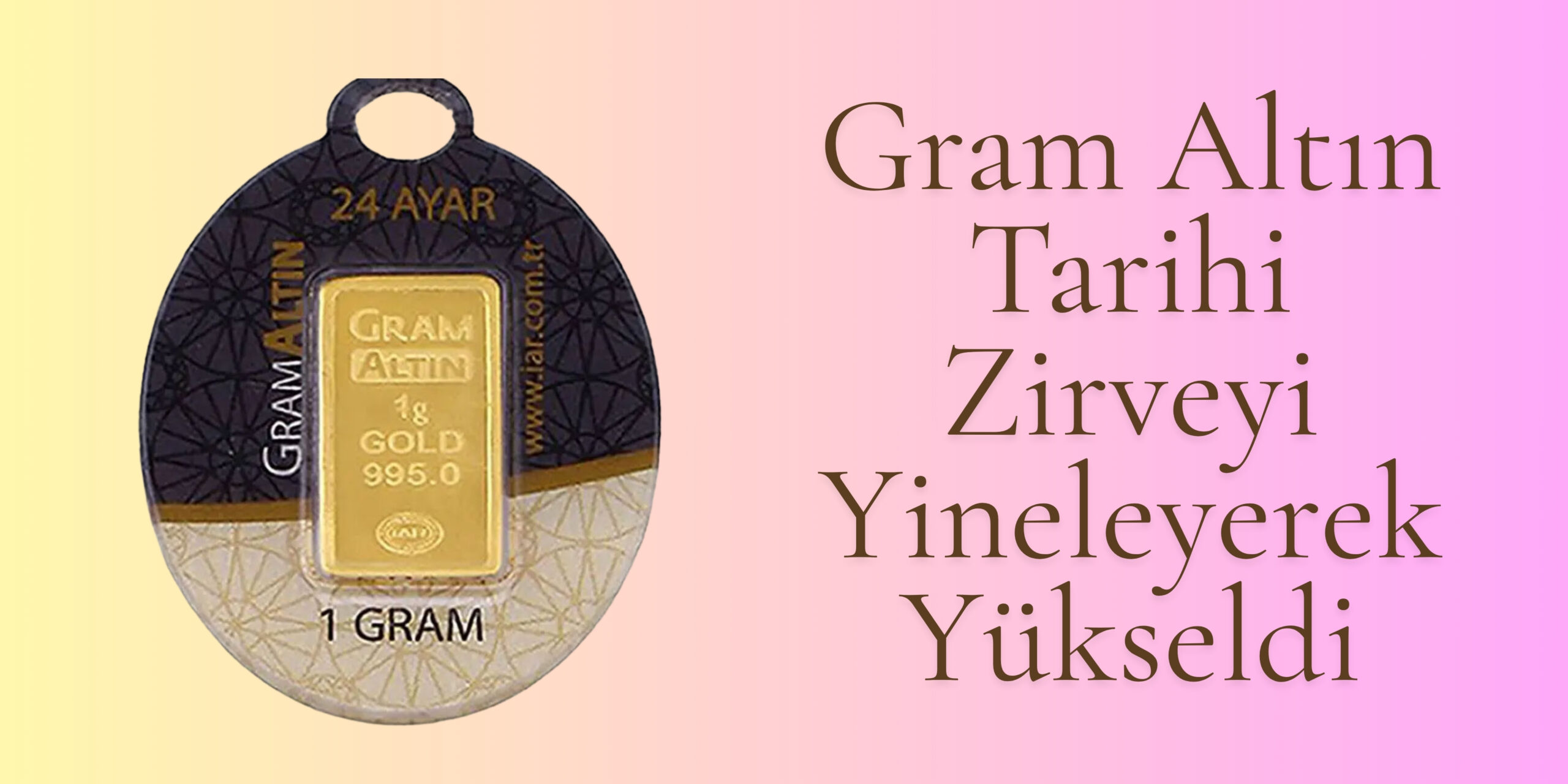 Bu sabah itibarıyla Kapalıçarşı’da gram altın fiyatı 8.270 TL’ye kadar çıkarak