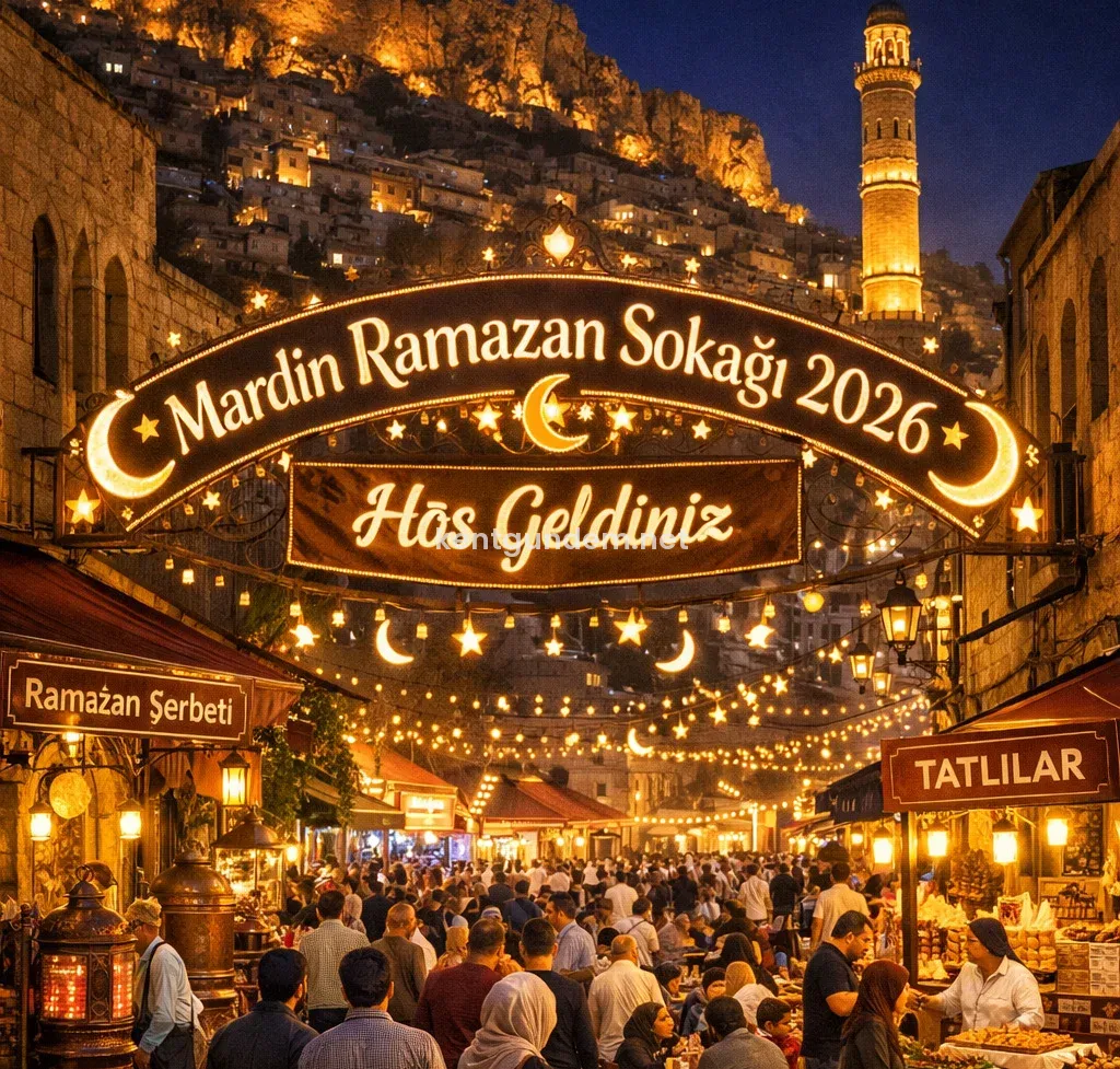 Mardin Ramazan Sokağı, 21 Şubat 2026 tarihinde kapılarını açtı. Artuklu Fuar Alanı’nda
