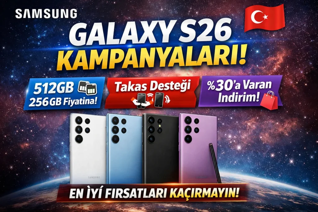 Samsung Galaxy S26 Özellikleri ve Fiyatı: İşte Merak Edilen Tüm Detaylar 1 Samsung Galaxy S26 kampanyalar