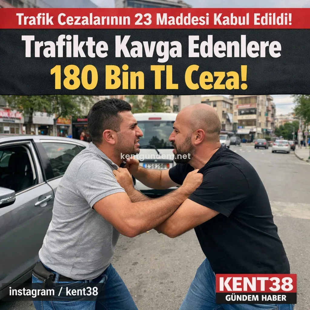 Trafik Cezalarını Artıracak Kanun Teklifinin İlk 23 Maddesi Kabul Edildi