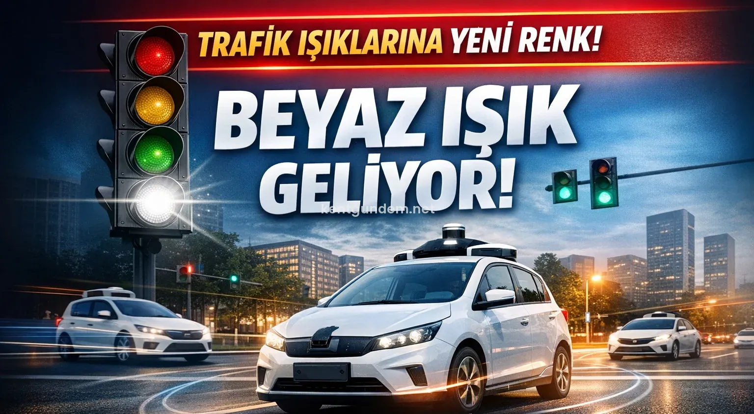 Trafik Işıklarına Yeni Renk Geliyor! Kırmızı, Sarı ve Yeşilden Sonra