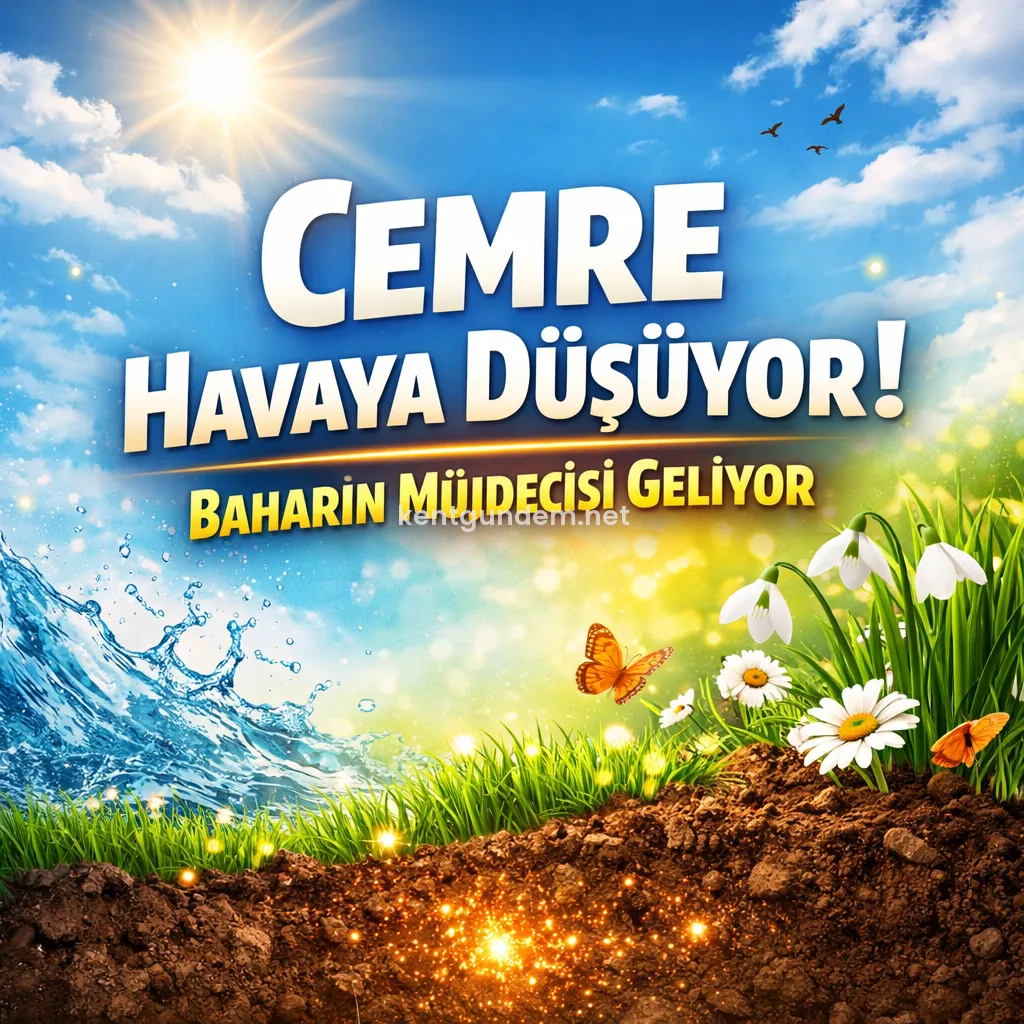 Cemre Havaya Düşüyor! Ramazan’ın İlk Günü Baharın Müjdesi Geliyor Halk