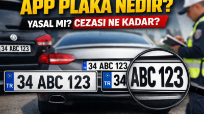 APP plaka nedir, nasıl anlaşılır? APP plaka yasal mı ve