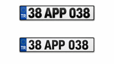 APP plaka kullanan araç sahipleri dikkat! Standart dışı plakaların değiştirilmesi