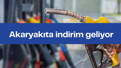 Akaryakıtta indirim geliyor. 2 Haziran 2026 itibarıyla benzine 1,38 TL,