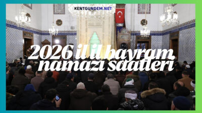 Türkiye’de bayram namazı saatleri illere göre güneşin doğuşuna bağlı olarak