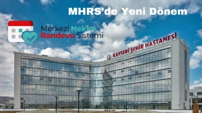 MHRS’de yeni dönem başladı. Artık randevu sistemi girişleri e-Devlet veya
