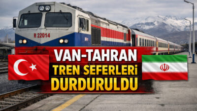 Van-Tahran tren seferleri geçici olarak durduruldu. Bilet satışları yapılmıyor, güncel