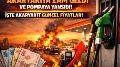 Motorine 7,80 TL, benzine 0,60 TL zam geldi. Yeni fiyatlarla