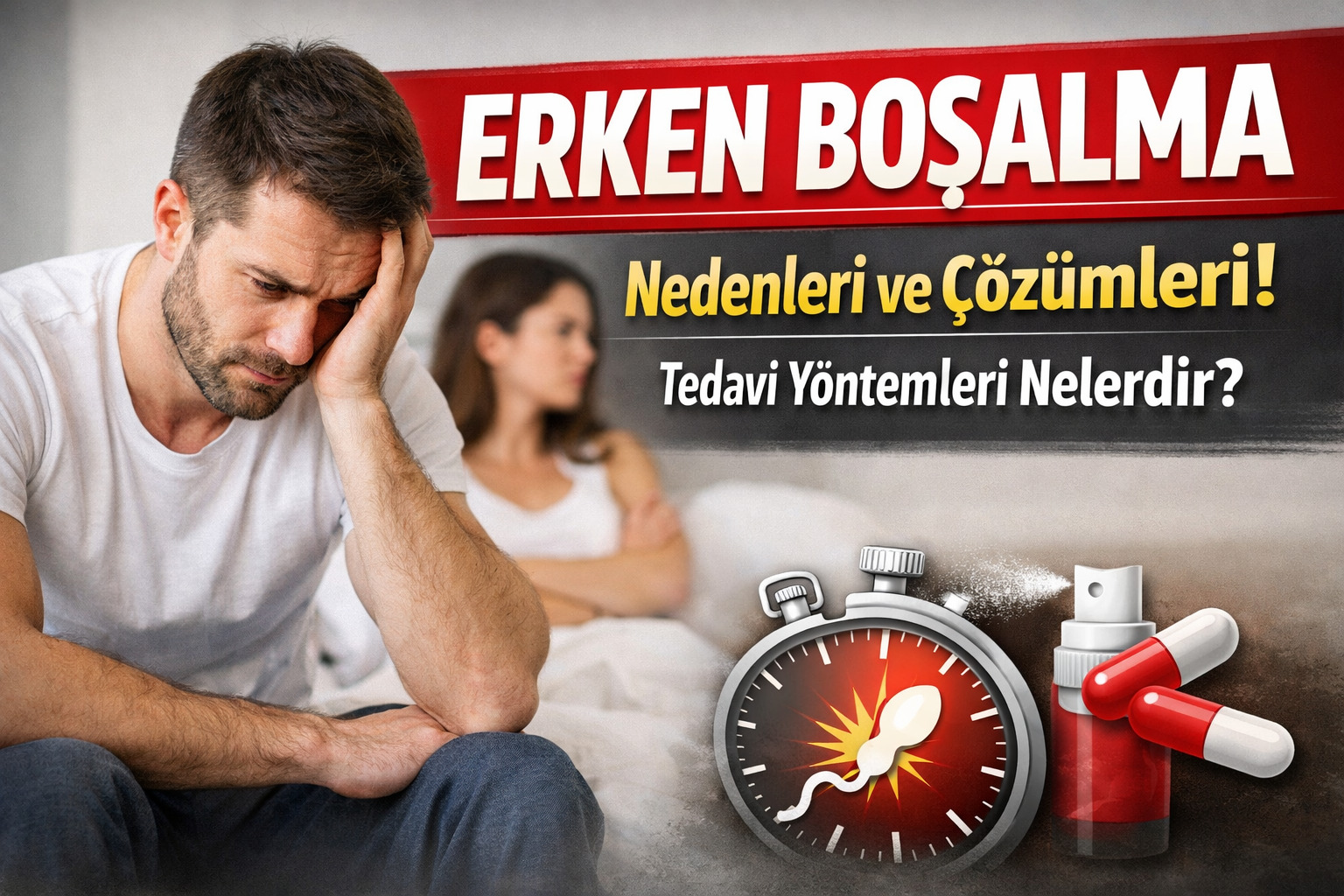 Erken boşalma nedir, neden olur ve nasıl tedavi edilir? Uzman