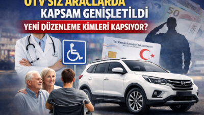 TBMM’de kabul edildi. 📌Yeni düzenleme ile engelliler için ÖTV’siz araçlarda