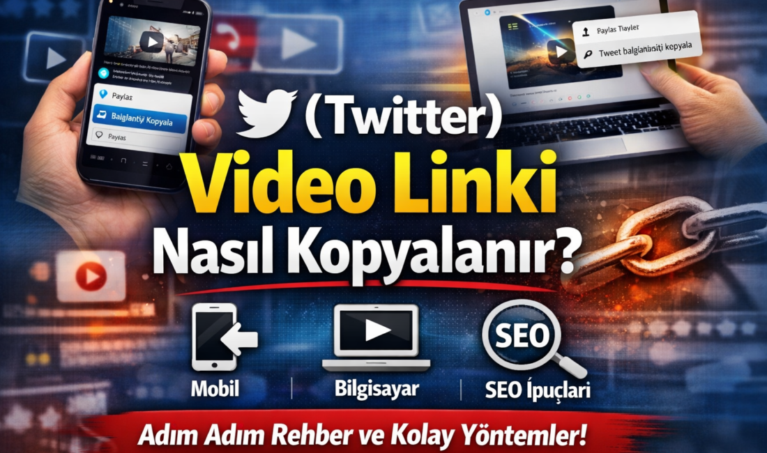 Son güncelleme ile birlikte X (Twitter)’ de videoların bağlantısı kopyalanma