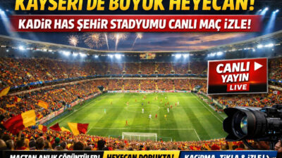 Türk futbolunun en heyecan verici karşılaşmalarından biri daha futbolseverleri bekliyor.