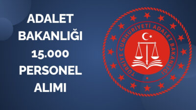 Adalet Bakanlığı 15 bin sözleşmeli personel alımı yapacağını açıkladı. Zabıt
