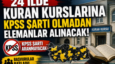 İUP kapsamında 24 ilde Kur’an kursları, camiler ve müftülüklerde görevlendirilmek