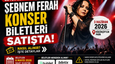 Şebnem Ferah konser bileti nasıl alınır? 2026 güncel rehberde bilet