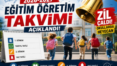 MEB, 2026-2027 eğitim öğretim yılı çalışma takvimini yayımladı: Yeni eğitim