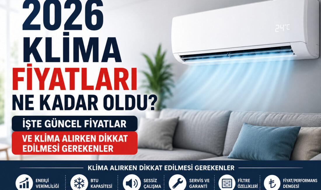 2026 klima fiyatları ne kadar oldu? Güncel klima fiyatları, 12.000