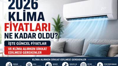 2026 klima fiyatları ne kadar oldu? Güncel klima fiyatları, 12.000