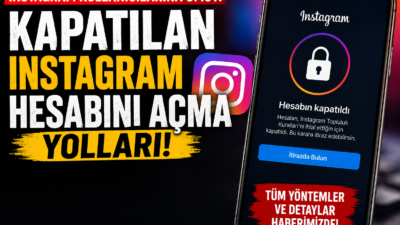 Kapatılan Instagram hesabını geri açmanın en hızlı yolları! 2026 güncel