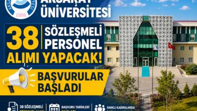 Aksaray Üniversitesi 38 sözleşmeli personel alımı yapacağını duyurdu. Büro personeli,