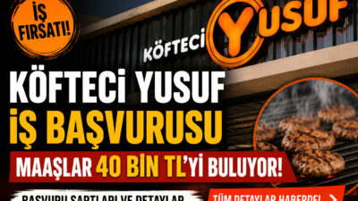 Köfteci Yusuf personel alımı devam ediyor. 2026 Köfteci Yusuf iş