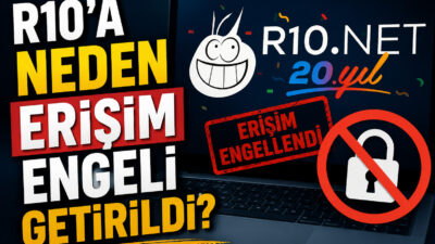 R10.net hakkında erişim engeli kararı uygulandı. Platform yönetimi, kararın gerekçesinin