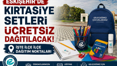 Eskişehir Büyükşehir Belediyesi, 12 kırsal ilçede ilkokul ve ortaokul öğrencilerine