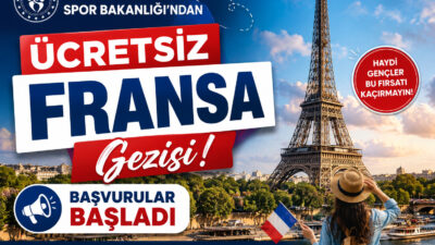Gençlik ve Spor Bakanlığı'nın Türkiye–Fransa Gençlik Değişim Programı başvuruları başladı.