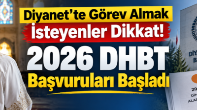 2026 DHBT başvuruları başladı. 2026-KPSS Din Hizmetleri Alan Bilgisi Sınavı