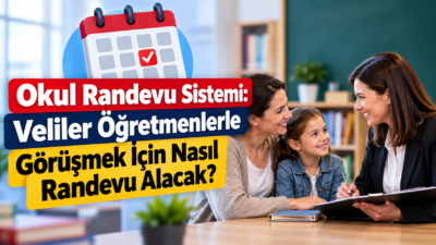 Okul Randevu Sistemi ile öğretmen ve okul yönetiminden randevu alma