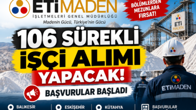 Eti Maden 2026 yılında Balıkesir, Eskişehir ve Kütahya’da toplam 106