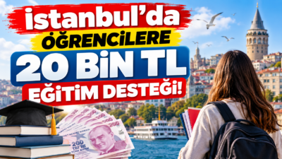 İBB 20 bin TL öğrenci desteği için başvurular başladı. Genç