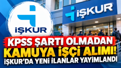 İŞKUR'da kamu kurumlarına yönelik yeni işçi alımı ilanları yayımlandı. Kamyon