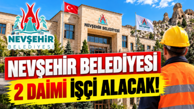 Nevşehir Belediyesi Turizm ve Spor A.Ş. 2 daimi beden işçisi