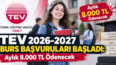 TEV, 2026-2027 akademik yılında burs şartlarında değişikliğe gitti. Öğrenciler TEV