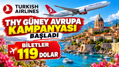 THY Güney Avrupa kampanyası başladı. 28 Eylül-9 Ekim 2026 arasında