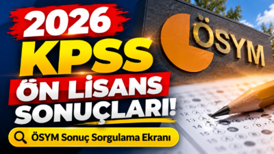 2026 KPSS Ön Lisans sonuçları ne zaman açıklanacak? ÖSYM sonuç