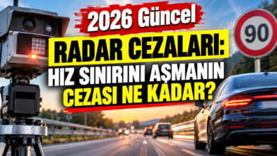 2026 radar cezaları ne kadar oldu? Şehir içi ve şehir