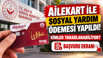 Ailekart ile doğum yardımı ve düzenli sosyal desteklerde 56 milyar