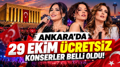 Yenimahalle 29 Ekim konserleri belli oldu! Zara, Zeynep Bastık ve