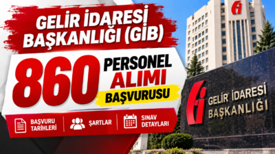 Gelir İdaresi Başkanlığı 860 gelir uzman yardımcısı alımı başvuruları, KPSS