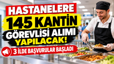 SADES 145 kantin görevlisi alımı yapıyor! İstanbul, Bursa ve Antalya'daki